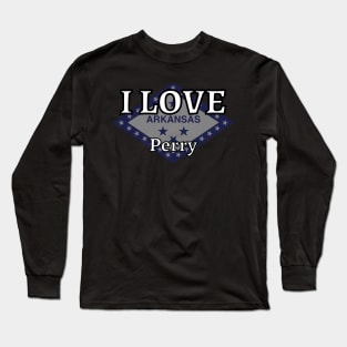 I LOVE Perry | Arkensas County Long Sleeve T-Shirt